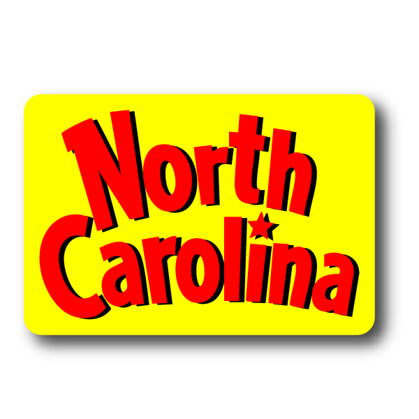 House of Swank Clothing - North Carolina Biscuit Sticker – Limited Edition NC Vinyl Sticker