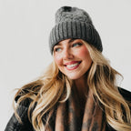 Pretty Simple - Satin Lined Cashmere Beanie Wholesale