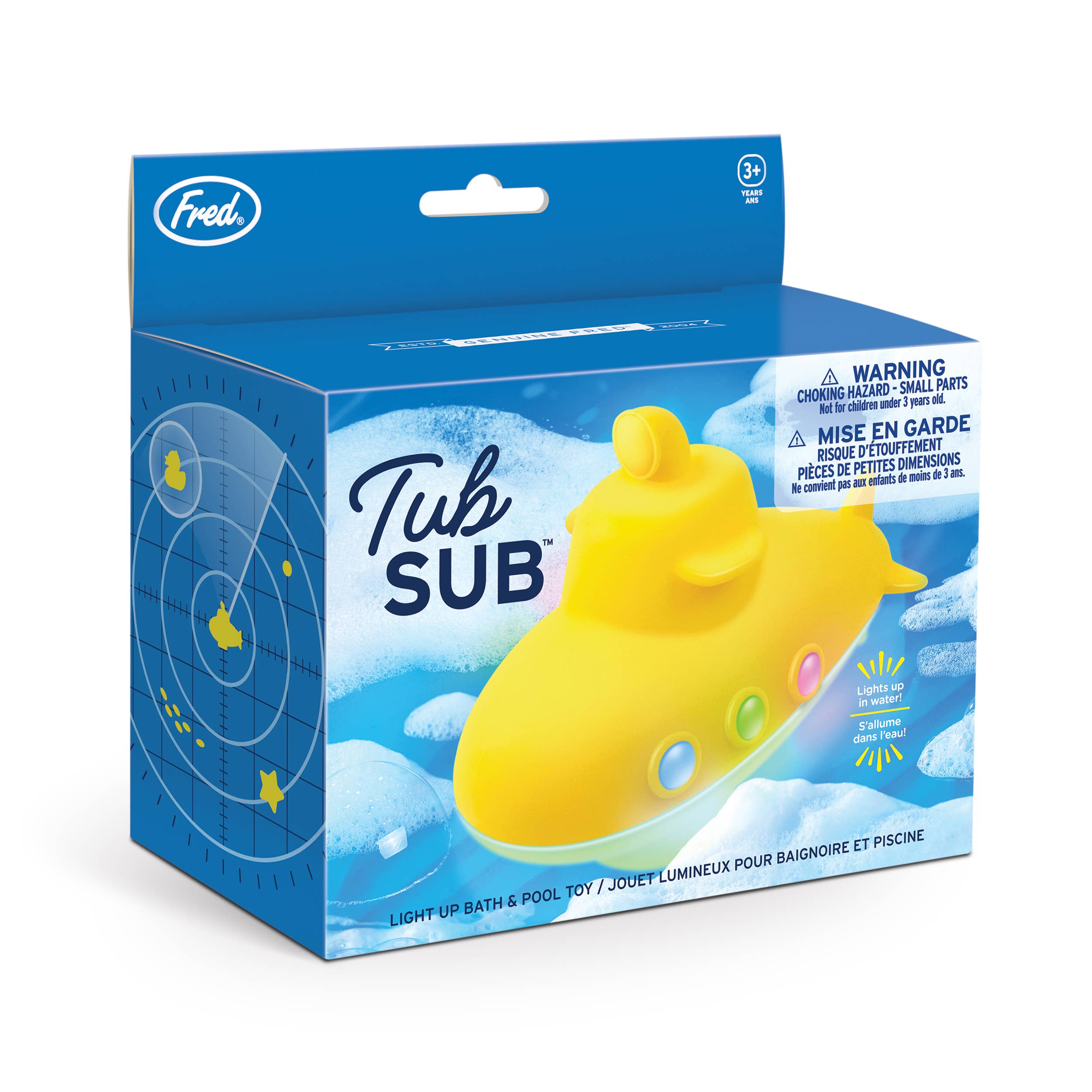 Fred & Friends - Tub Sub - Light Up Bath and Pool Toy