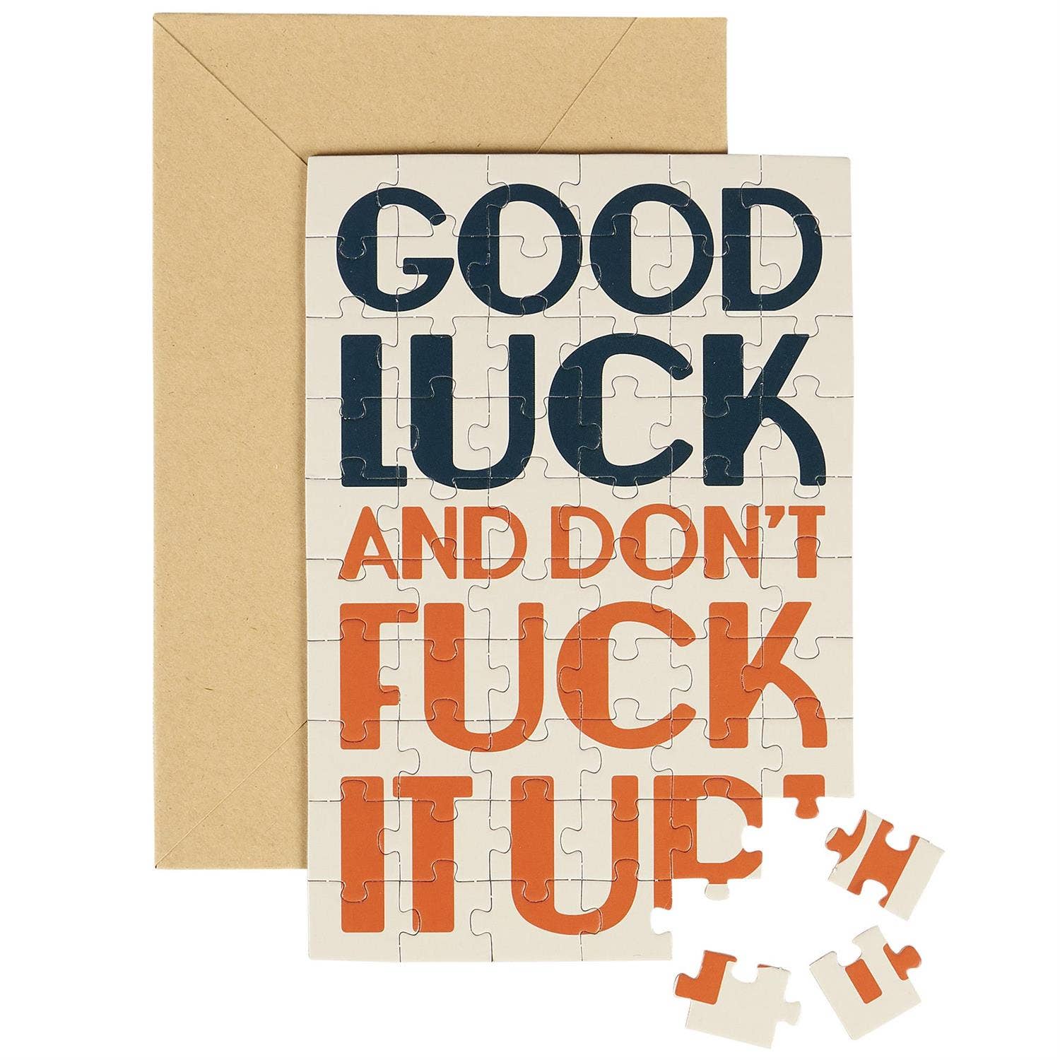 Questionables - Good Luck Puzzle Card