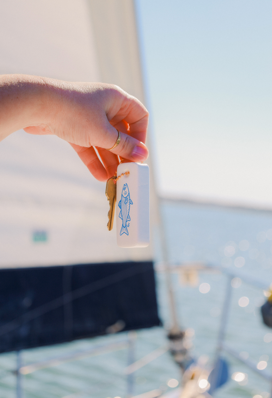 Freshwater Curated Goods - FRESHWATER FISH Floating Keychain