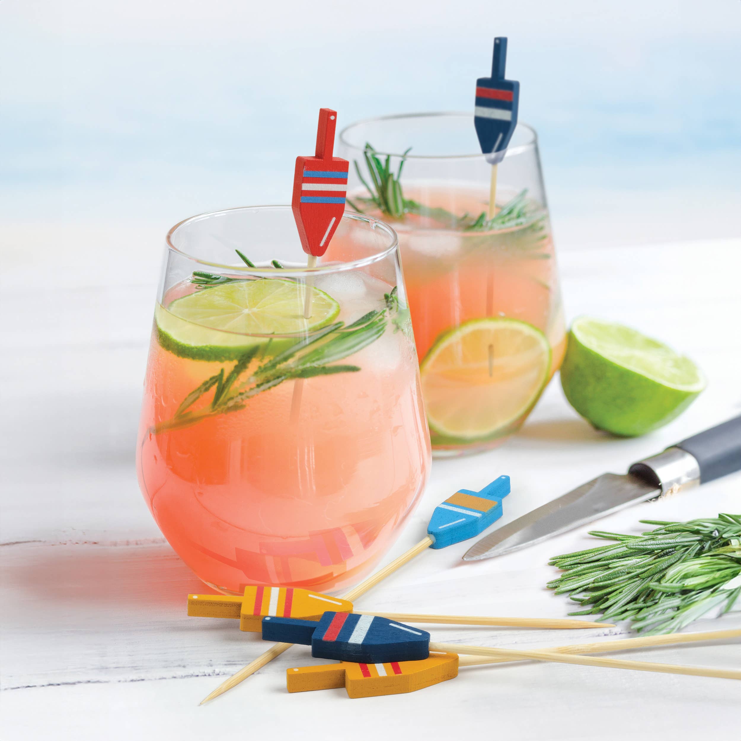 Fred & Friends - BAR BUOYS - Cocktail Picks - Set of 24