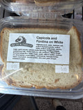 Black Sheep Capicola Fontina on White Sandwich