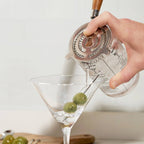 TRUE - Cocktail Strainer with Acacia Wood Handle