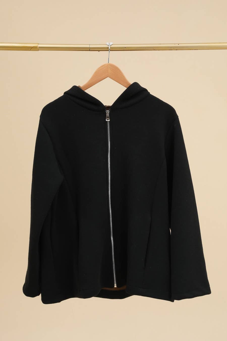 la maison des fibres naturelles - Zip jacket 09568 20% nylon 75% polyester 5% elastic