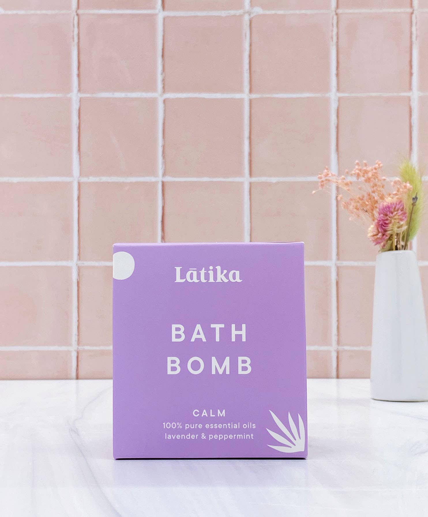 Latika Beauty - Calm Bath Bomb – Pure Essential Oils 🟣 