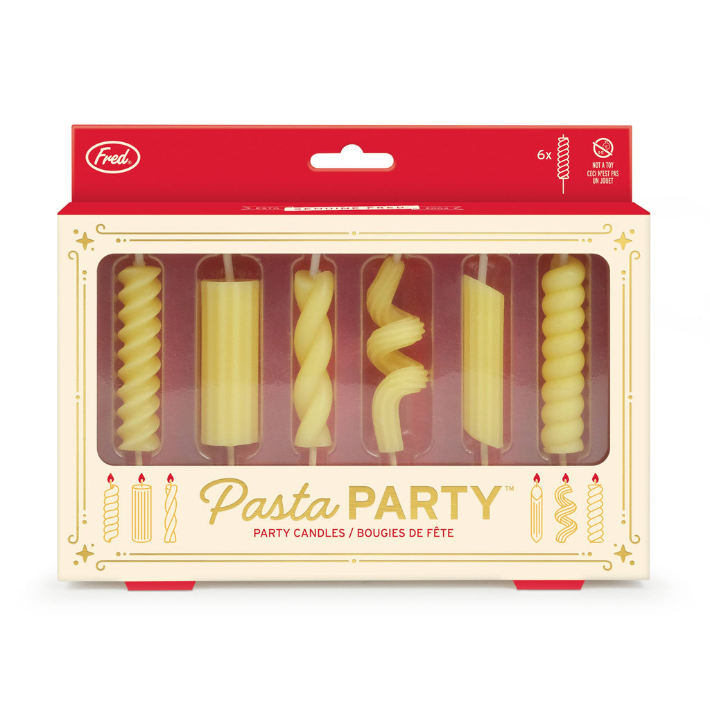 Fred & Friends - Pasta Party - Noodle Candles - Set of 6