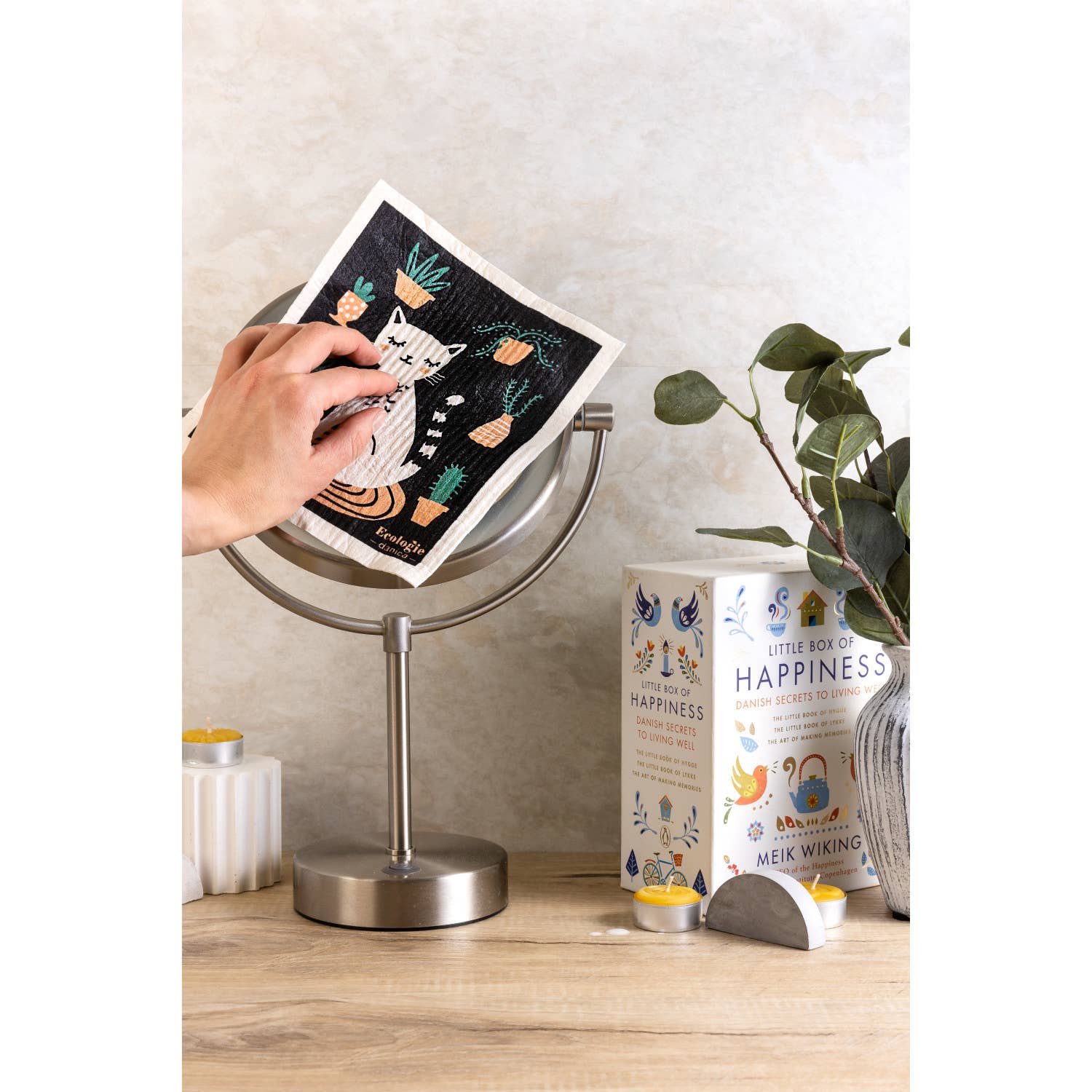 Ecologie - Cat Nap Swedish Dishcloth