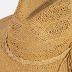 Collections by Fame Accessories - Braided Rope Band Straw Hat