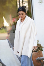 Dolma - Cashmere Scarf/Wrap Ivory