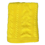 Chloe & Lex - Classic Cableknit Cotton Throw Blankets