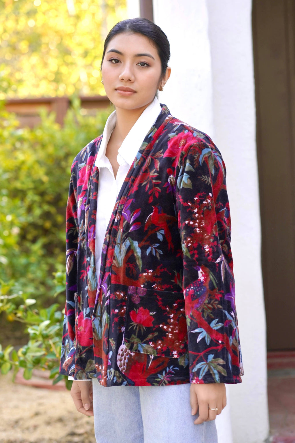 Dolma - Astrid Velvet Jacket Black OS