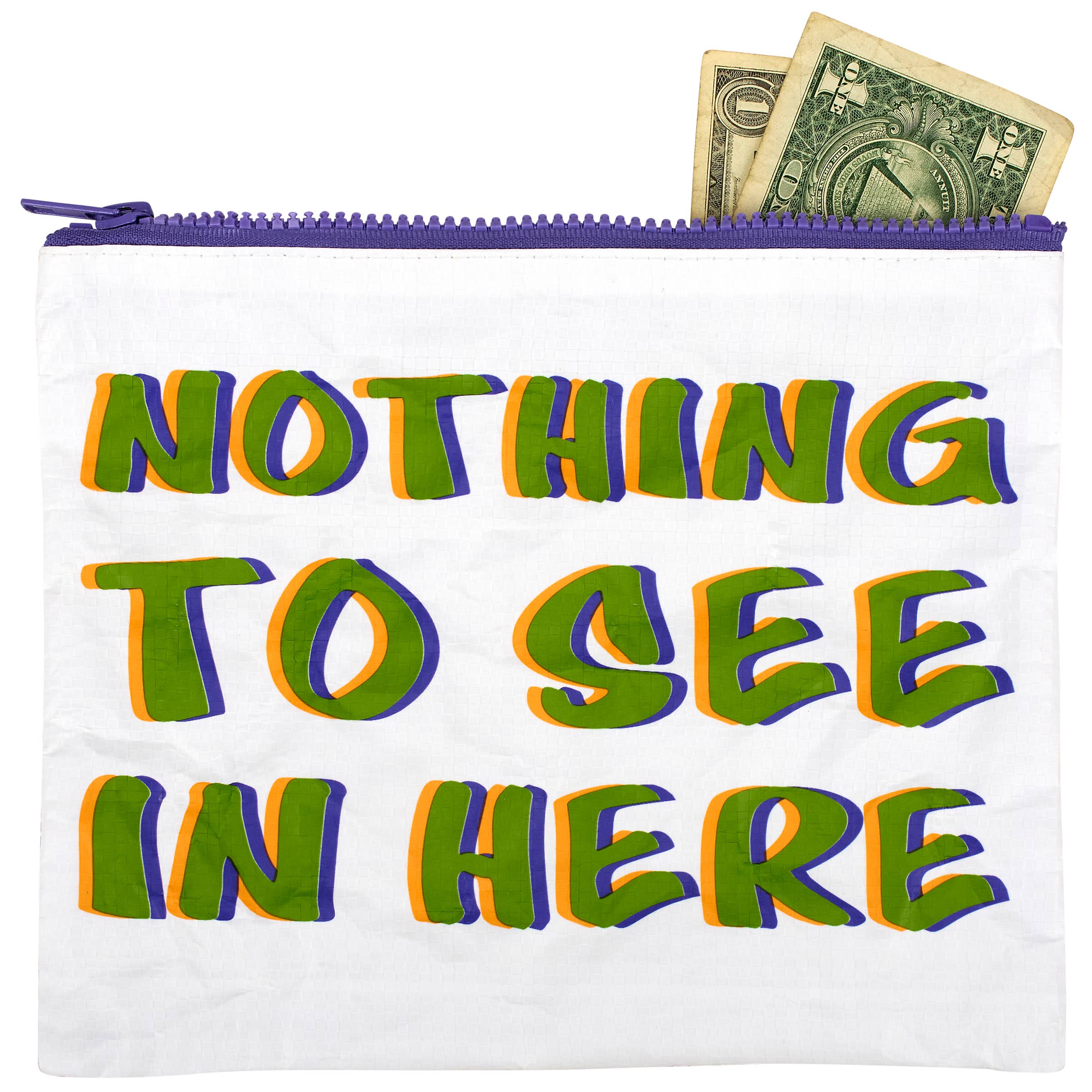 Questionables - Nothing To See In Here Zipper Pouch