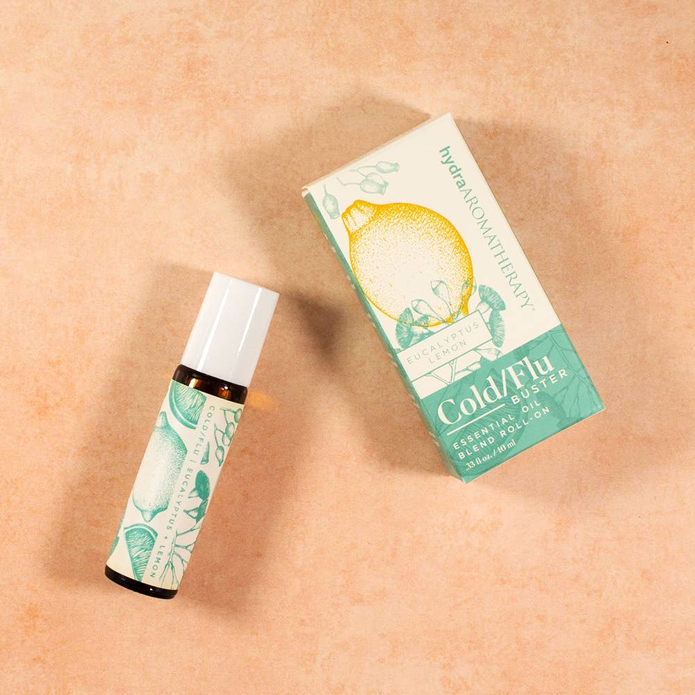 Boston International - Aromatherapy Essential Oil Roll-On - Cold/Flu Buster