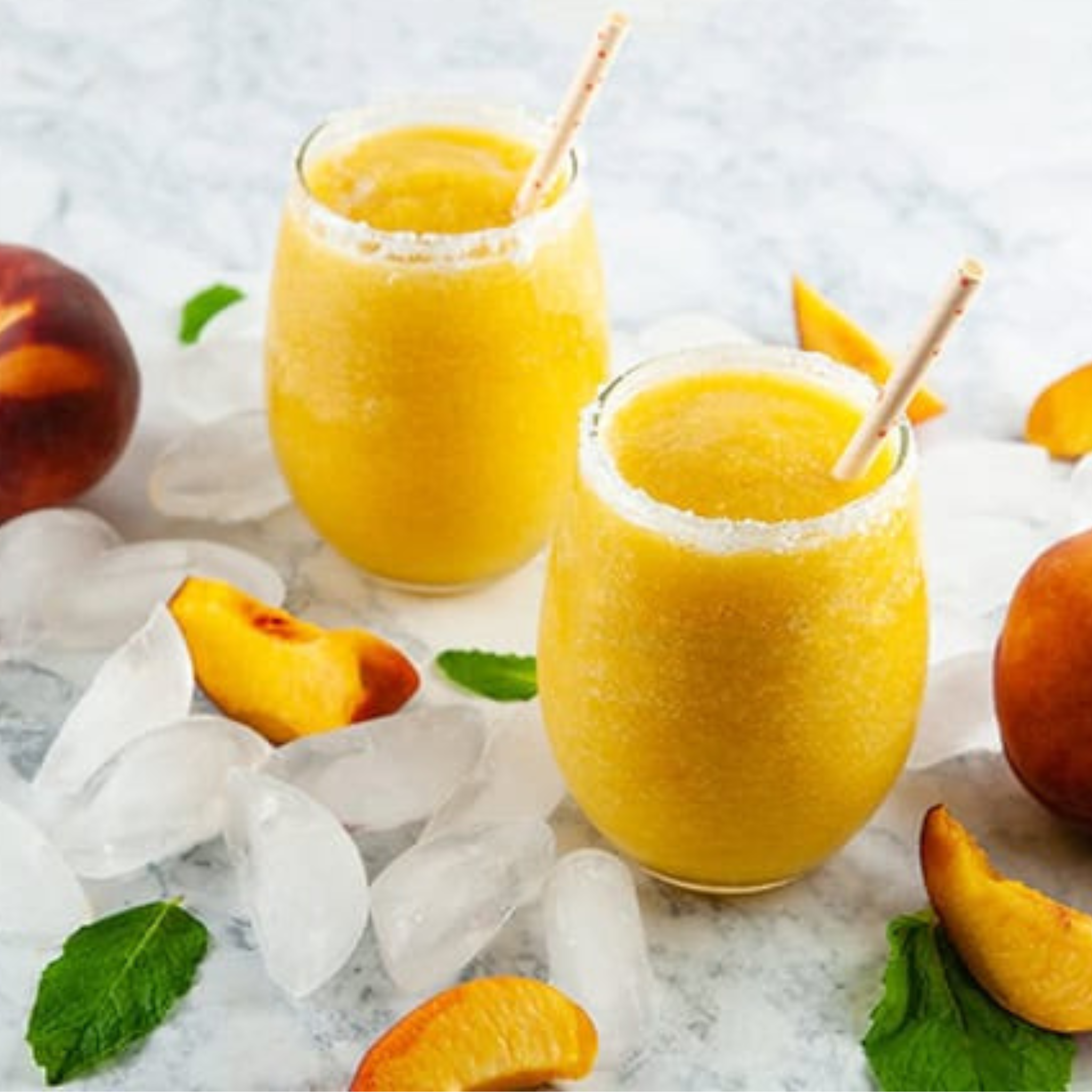 Noble Mick's - Craft Beverage Company - Peach Bellini Frozen Cocktail