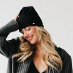 Pretty Simple - Rolled Edge, Cashmere Beanie Wholesale