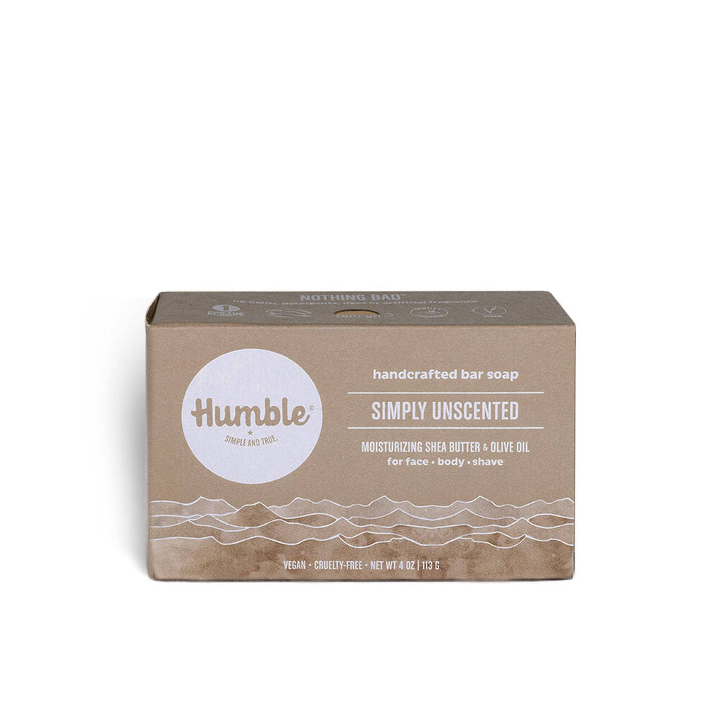 Humble Brands, Inc. - Simply Unscented Soap Bar