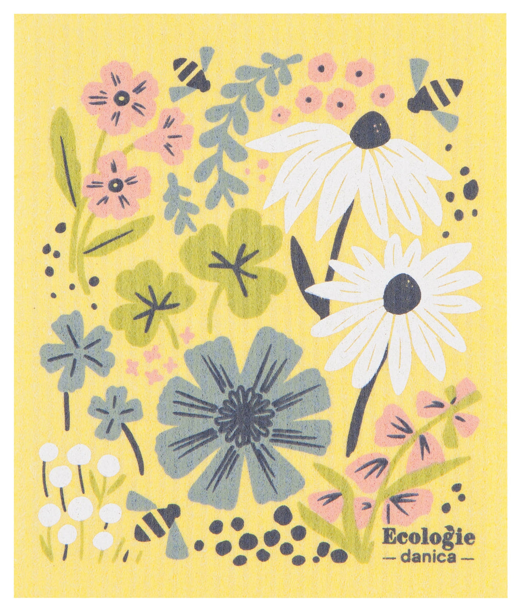 Ecologie - Bees And Blossoms Swedish Dishcloth