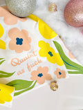 The Coin Laundry - Quaint as Fuck Flowers Kitchen Towel - Funny Home Decor