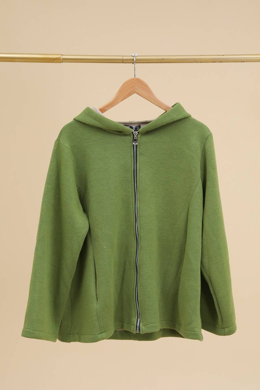 la maison des fibres naturelles - Zip jacket 09568 20% nylon 75% polyester 5% elastic