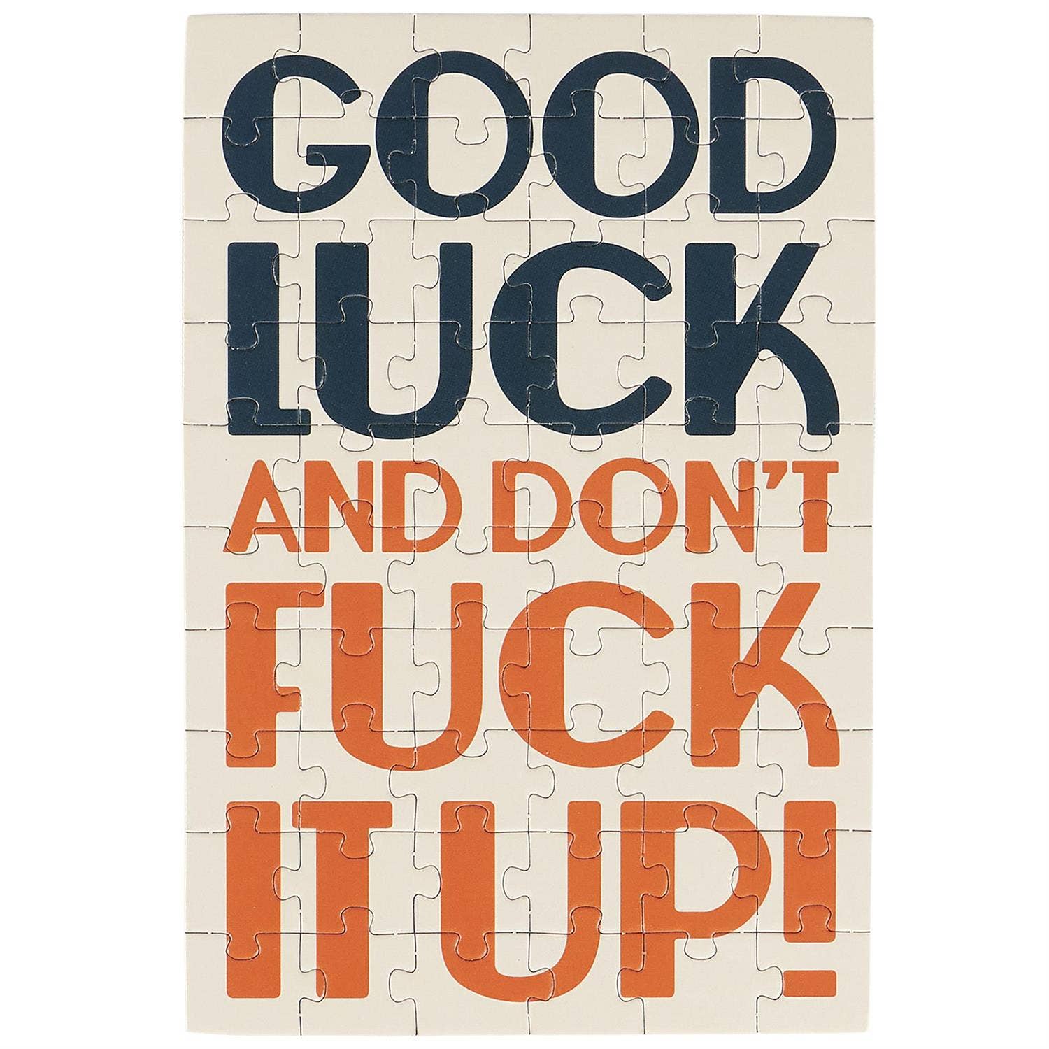 Questionables - Good Luck Puzzle Card