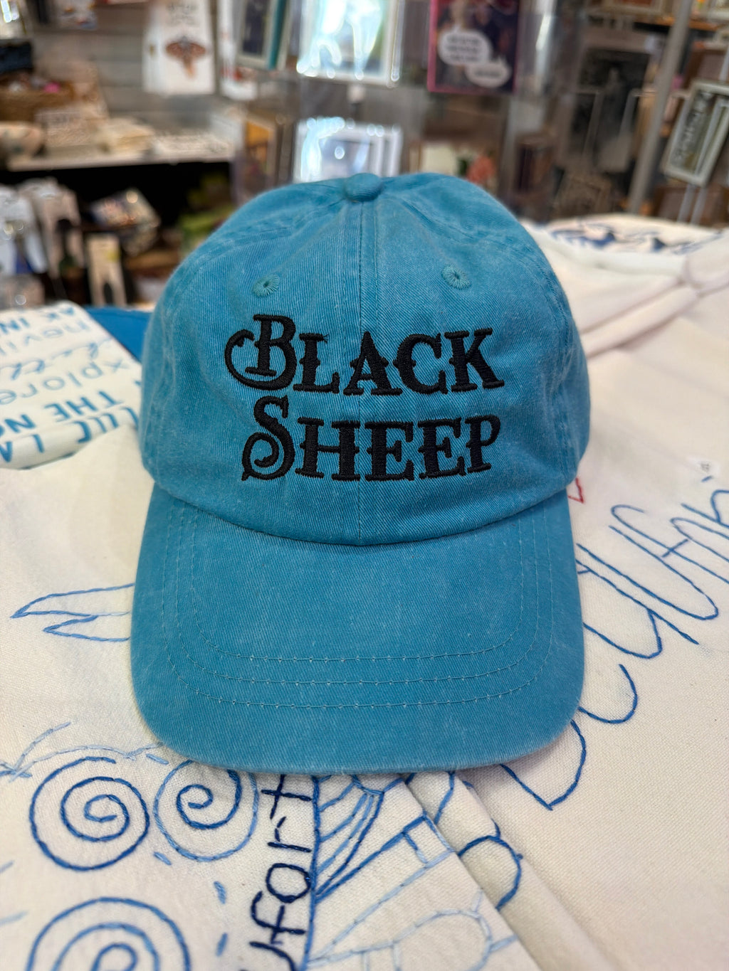 Pizer Dog - Embroidered Black Sheep Hats
