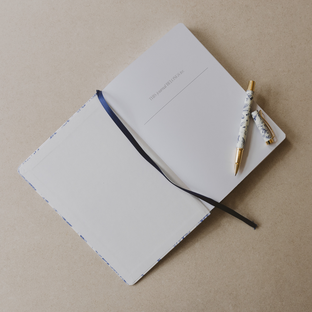 Sweet Water Decor - Blue Delft Notes Journal