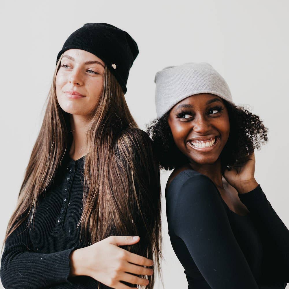 Pretty Simple - Rolled Edge, Cashmere Beanie Wholesale