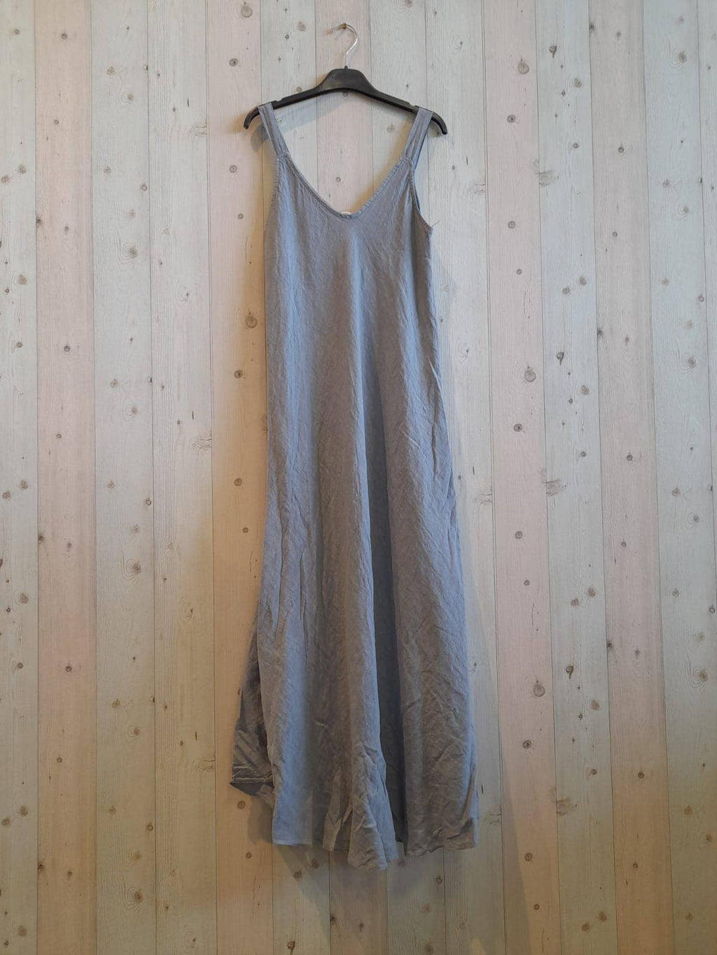 Linen & More - REF 2219 100% LINEN STRAPPY DRESS