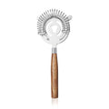 TRUE - Cocktail Strainer with Acacia Wood Handle
