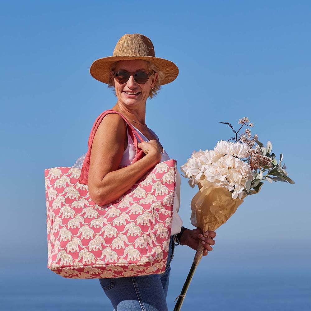 rockflowerpaper - ELEPHANTS Carryall