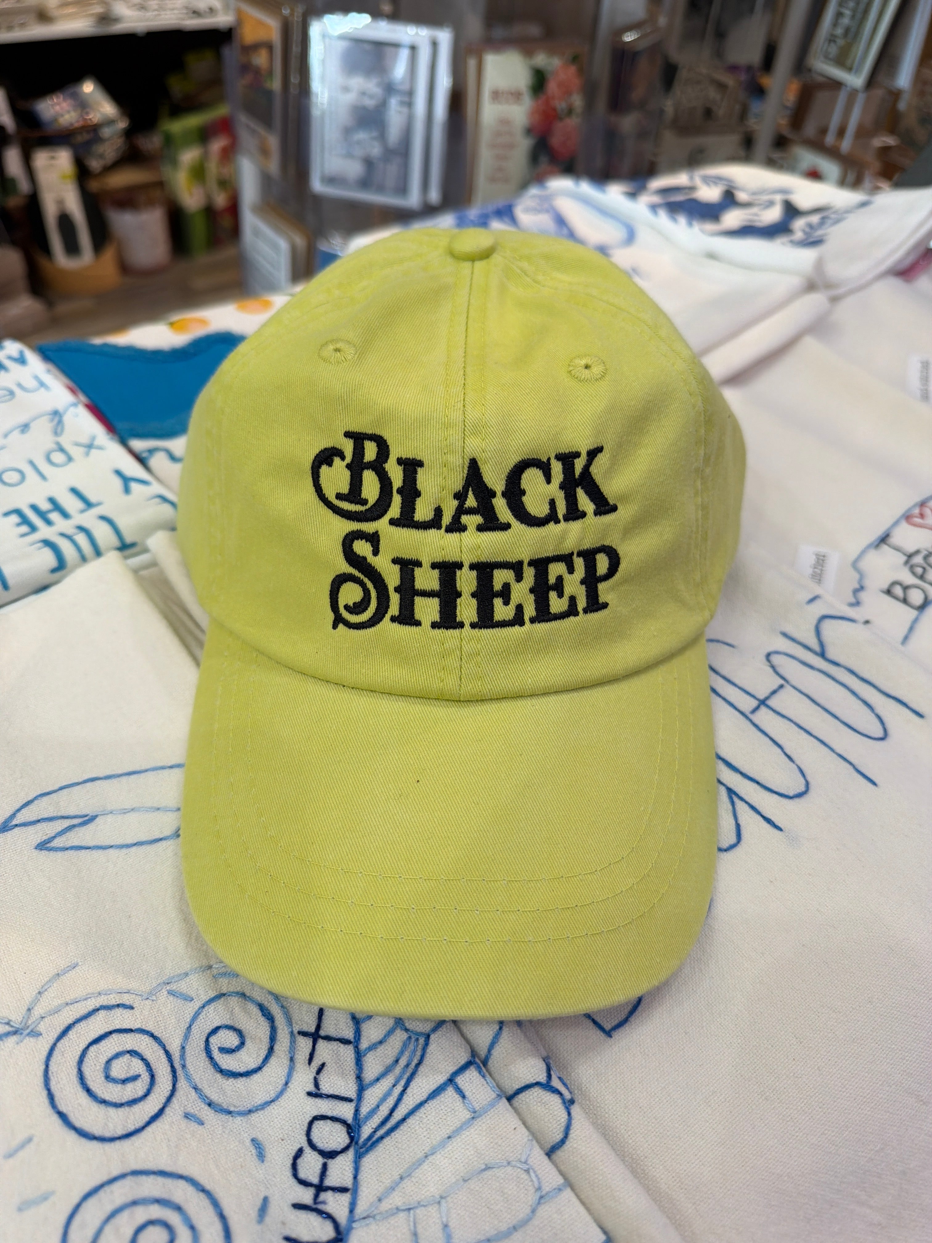 Pizer Dog - Embroidered Black Sheep Hats