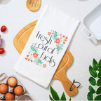 Twisted Wares - Fresh Out of Fucks Premium Cotton Tea Towel