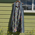 Little Journeys Chicago - Soleil Dress Dogwood Charcoal