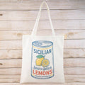 Collections by Fame Accessories - Sicilian Lemons Tote Bag