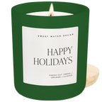 Sweet Water Decor - Happy Holidays 15 oz Soy Candle