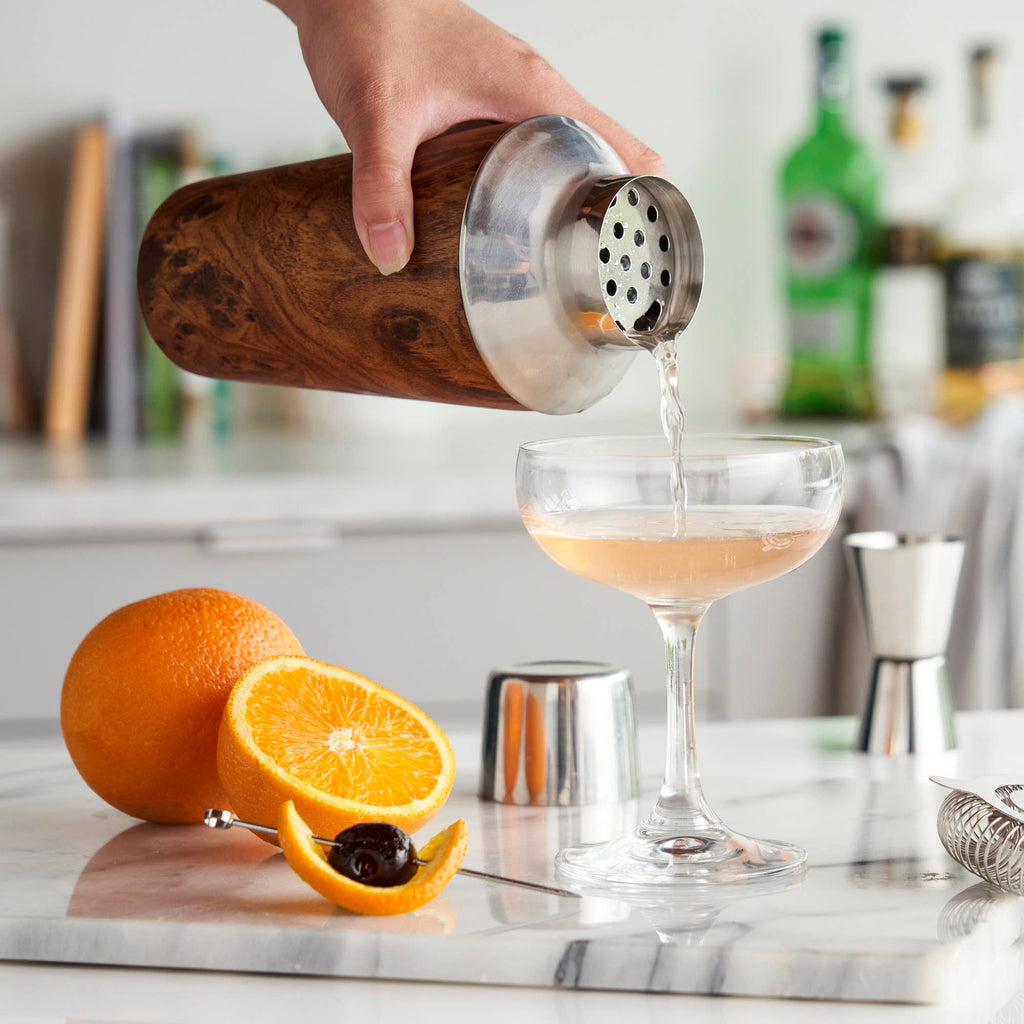 TRUE - Wood Pattern 20 oz Cocktail Shaker