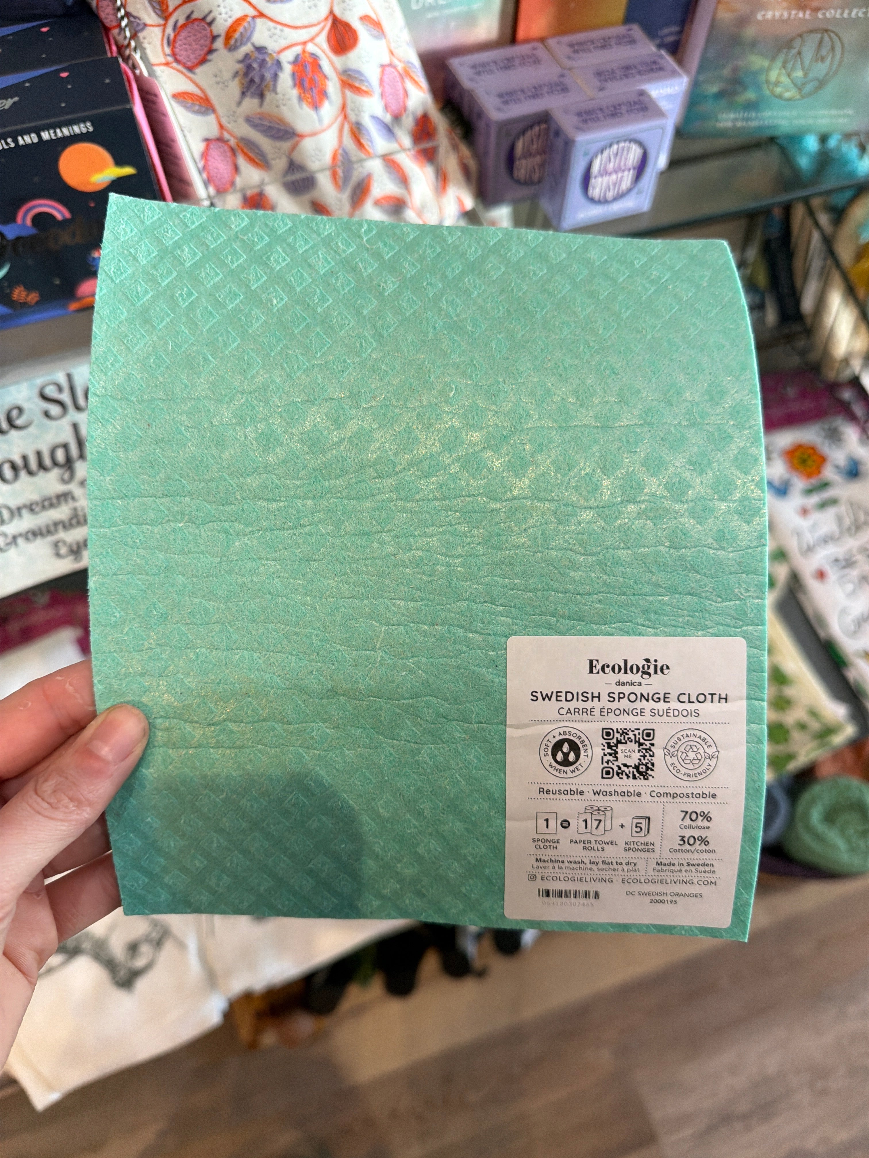 Ecologie by Danica - Swedish Oranges Swedish Sponge Cloth - beaudega