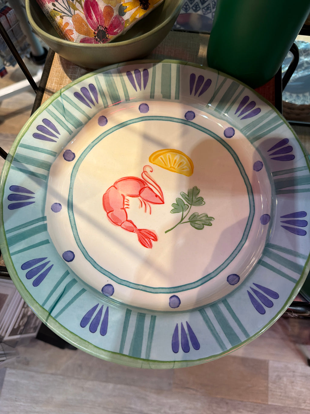180° Terrazzo Enamel Plate