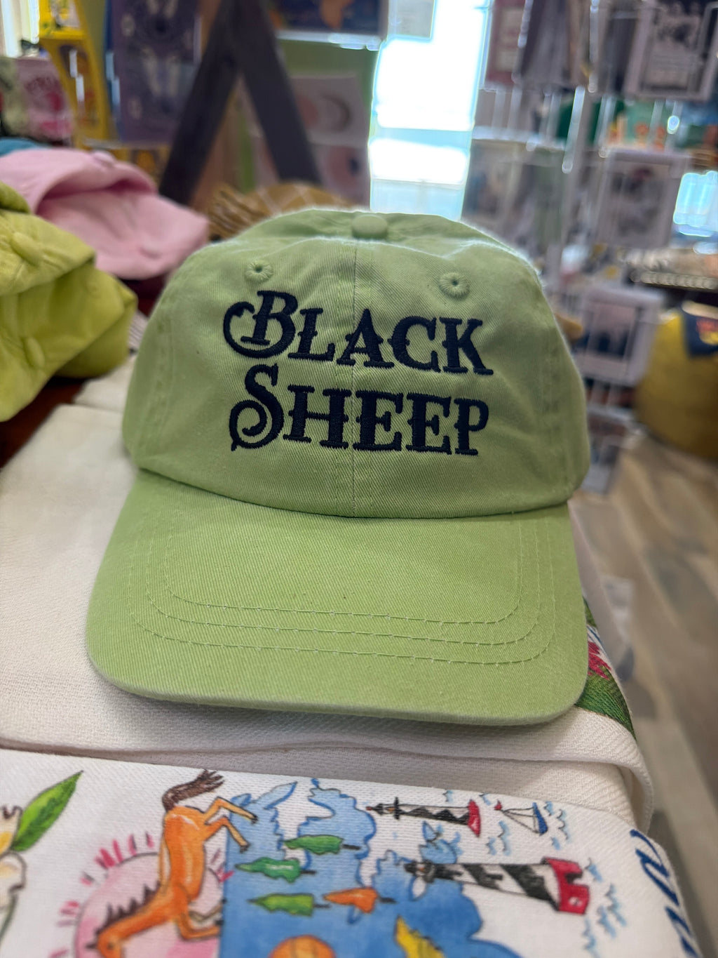 Pizer Dog - Embroidered Black Sheep Hats