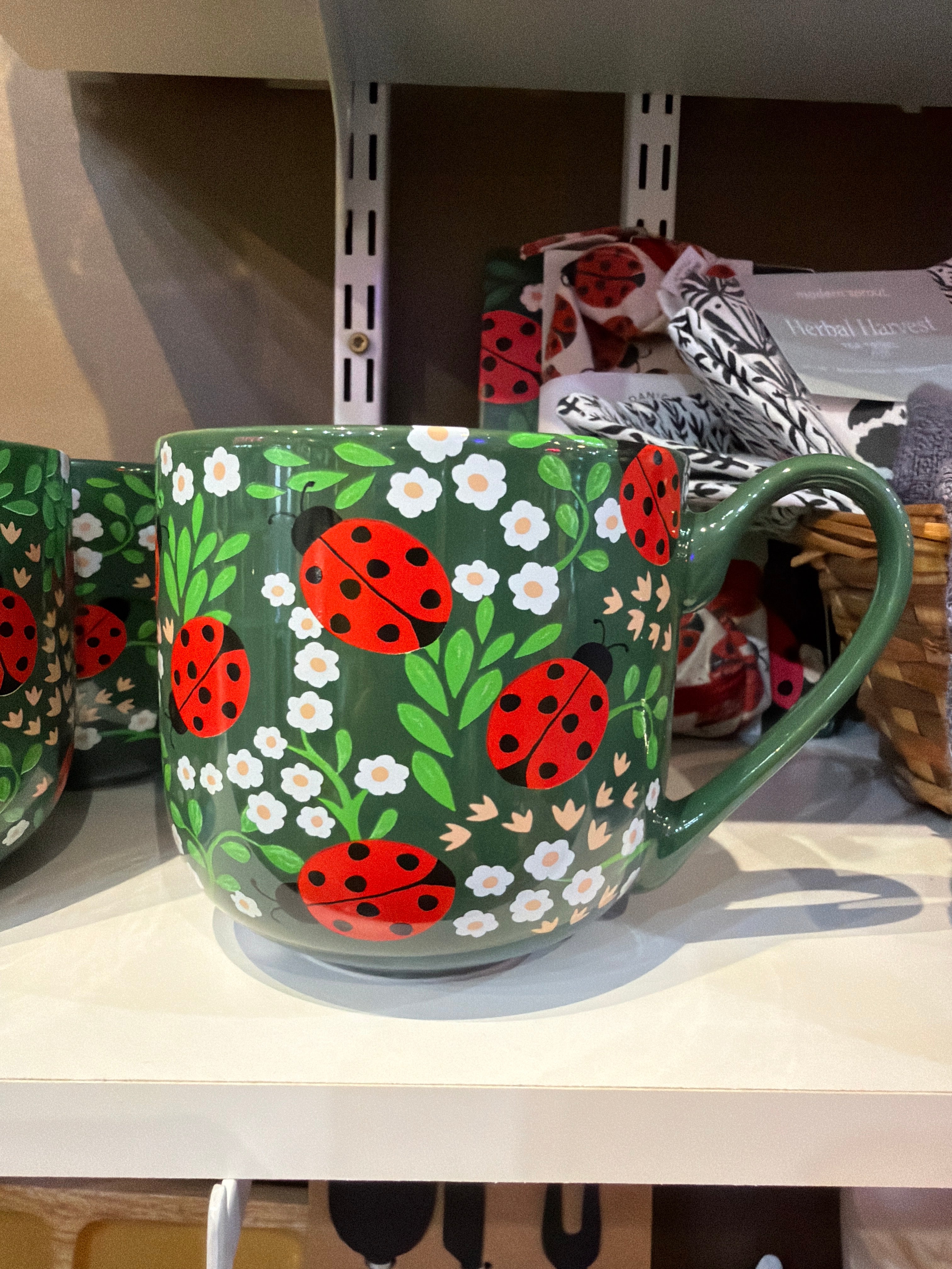 Danica - Ladybug Cottage Mug 17oz