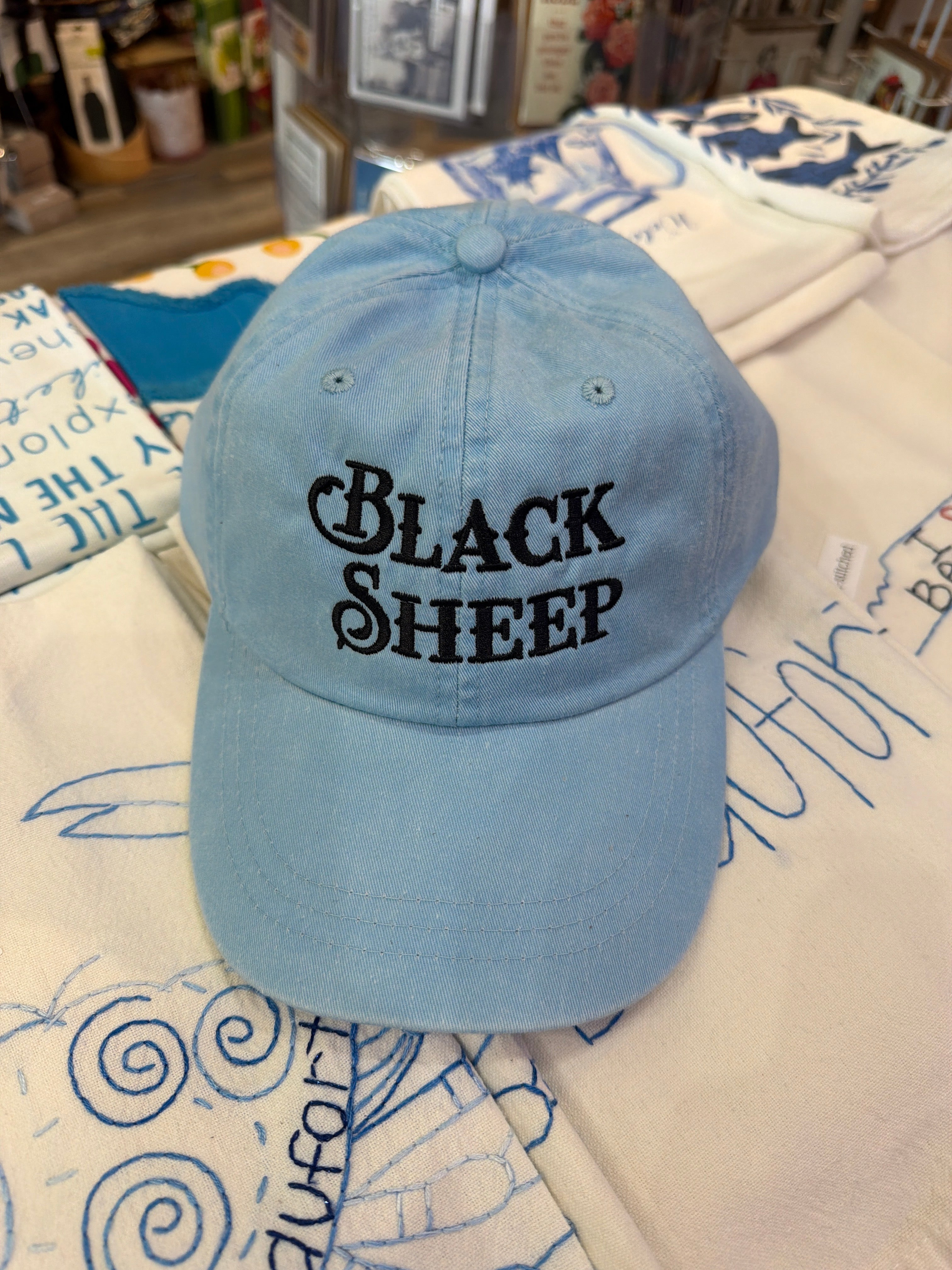 Pizer Dog - Embroidered Black Sheep Hats
