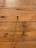 Live Oak Designs - Oval Chain With Blue Tourmaline Drop Necklace