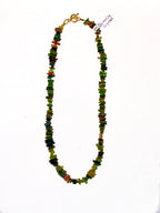 Live Oak Designs - Watermelon Tourmaline Crystal Necklace