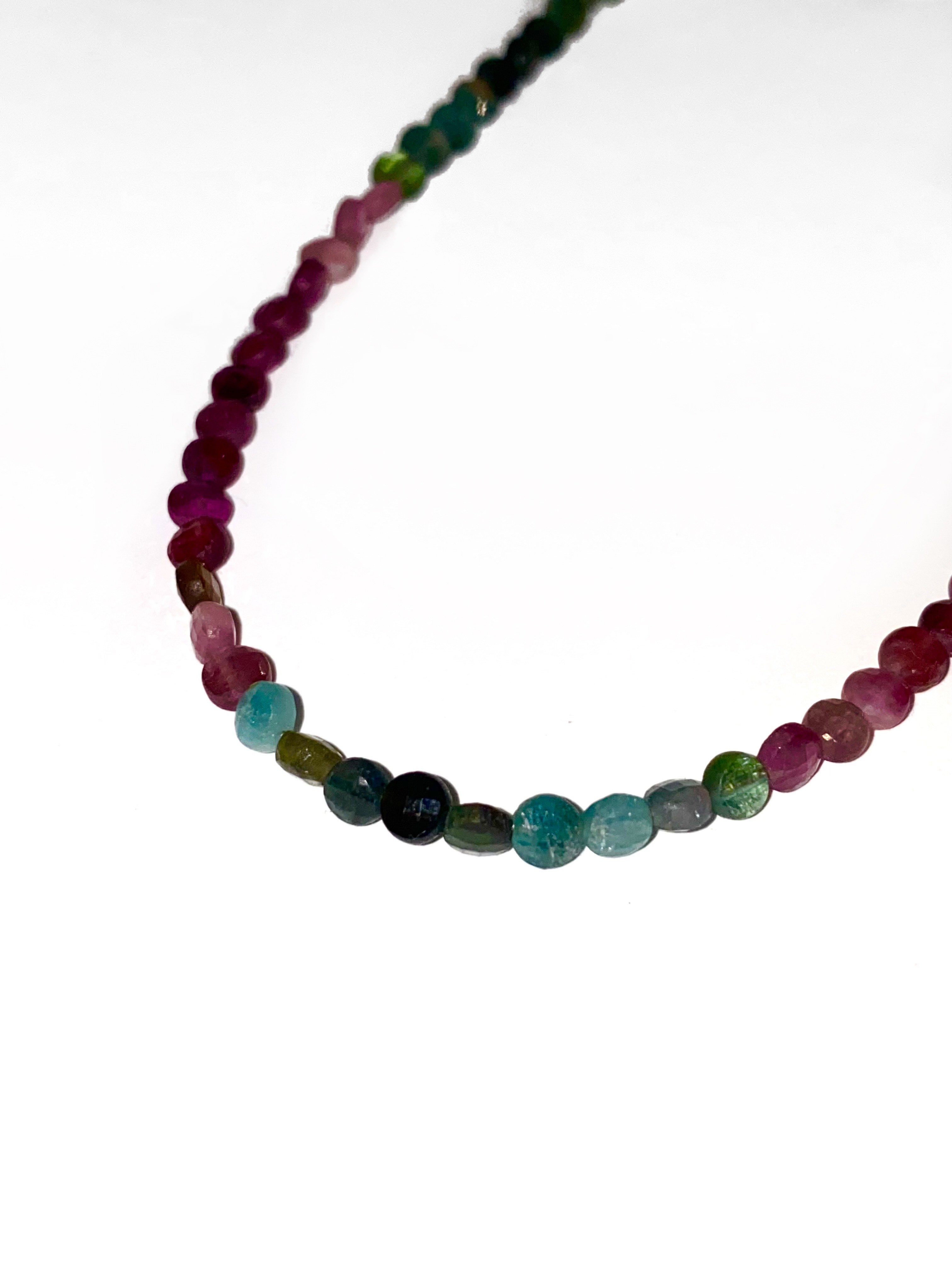 Live Oak Designs - Watermelon Tourmaline Necklace