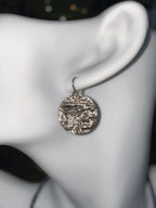 Live Oak Designs - Argentium Articulated Disk Earrings