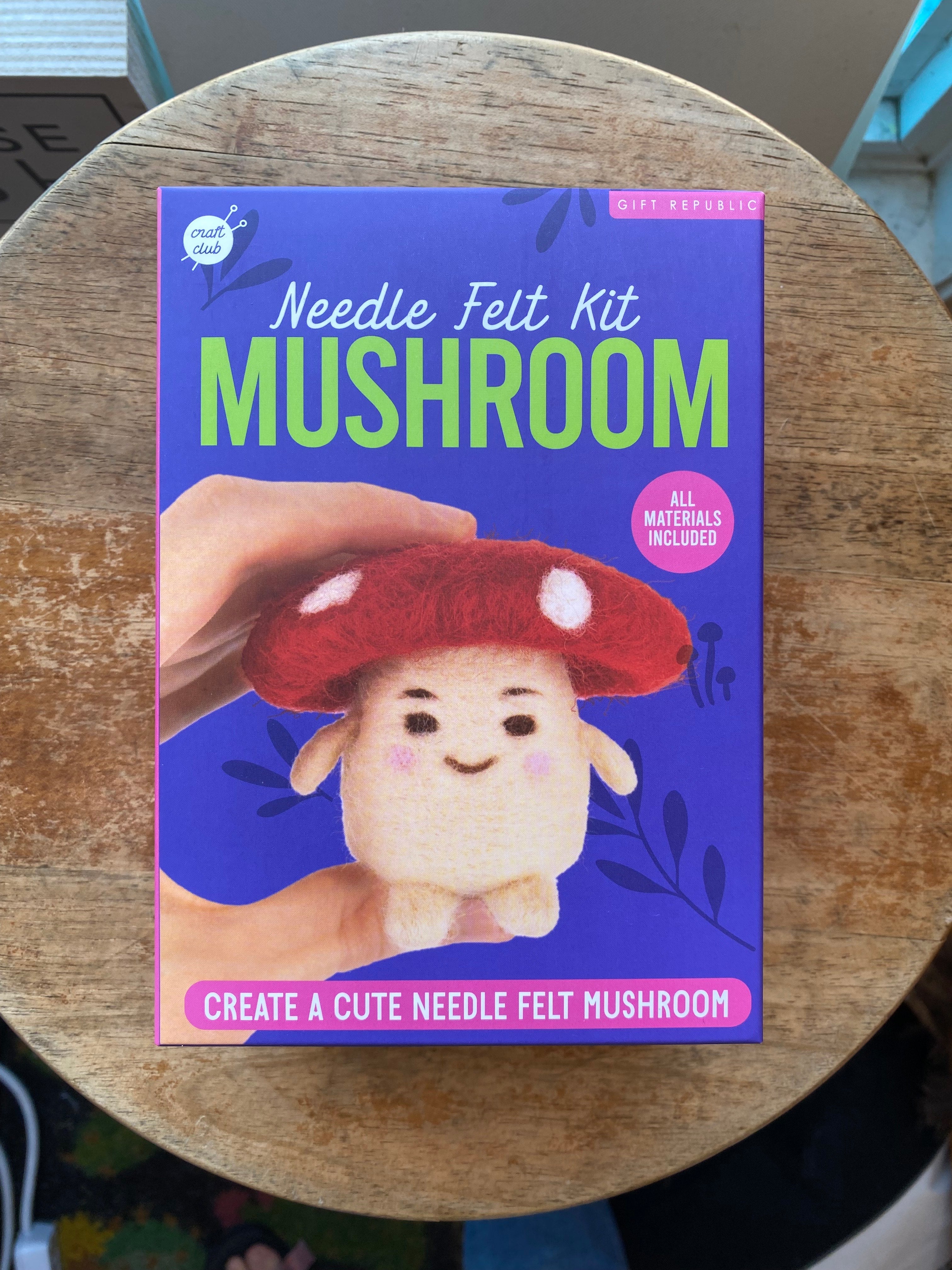 Gift Republic - Mushroom Needle Felting Kit