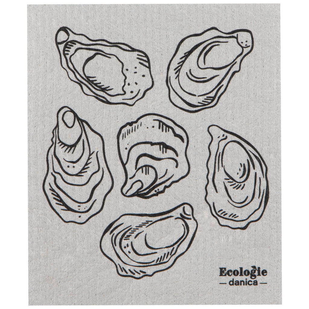 Ecologie - Oysters Swedish Dishcloth