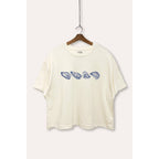 VINTAGE POINT USA - Oyster Crop Top