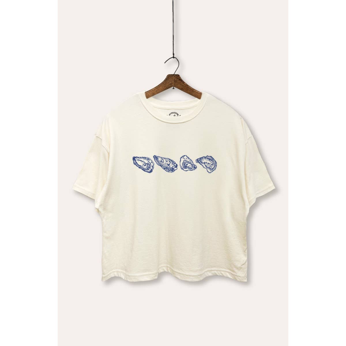VINTAGE POINT USA - Oyster Crop Top